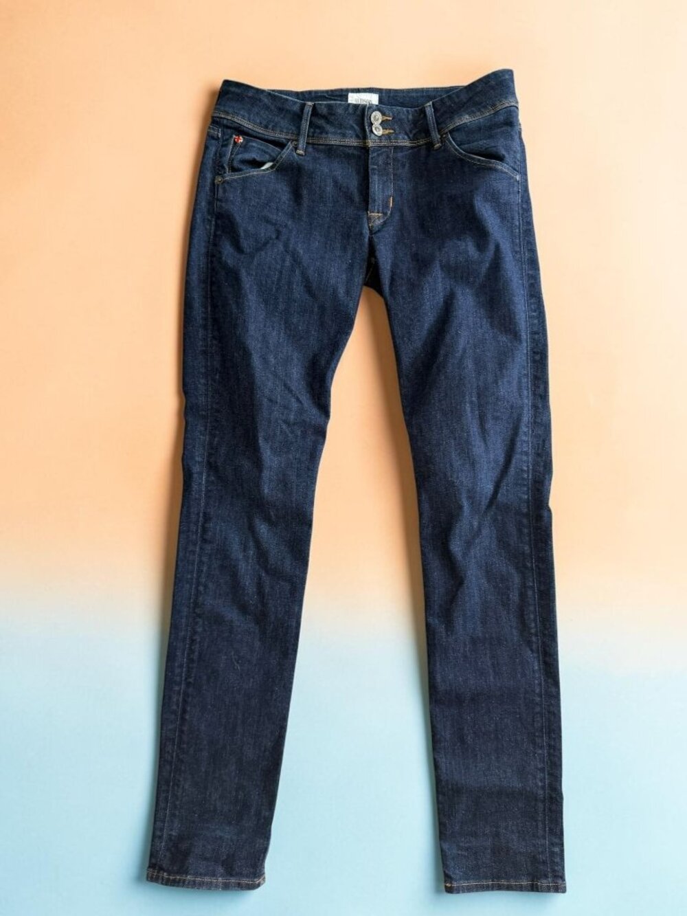 HUDSON Womens Dark Wash Skinny Jeans Size 29